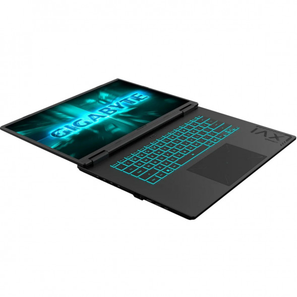 Ноутбук Gigabyte Gaming A16 GA63H (3VHK3EE893SD) (16&amp;quot;, IPS, AMD Ryzen 7 260 3.8ГГц, 8 ядер, 16ГБ DDR5, 512ГБ SSD, NVIDIA GeForce RTX 5060 - 8 ГБ, без ОС), черный в Астрахани