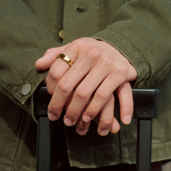 Умное кольцо Oura Ring 5 (размер 8), золотой/Gold в Астрахани