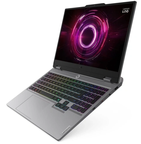 Ноутбук Lenovo LOQ 15AHP10 (83JG003EPB) (15.6 &amp;quot;, Ryzen 7 250 3.3 ГГц, 8 ядер, 16 Гб DDR5, 512 Гб SSD, GeForce RTX 5050, Windows 11 Home), Серый в Астрахани