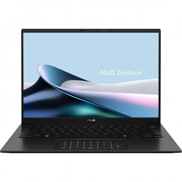 Ноутбук ASUS Zenbook 14 UM3406GA-QD132 (14&amp;quot;, OLED, AMD Ryzen AI 5 430 2ГГц, 4 ядра, 16ГБ LPDDR5x, 512ГБ SSD, AMD Radeon 840M, без ОС), черный в Астрахани