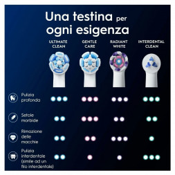 Сменные насадки Oral-B iO Series Ultimate Clean 360, 8 шт., черный