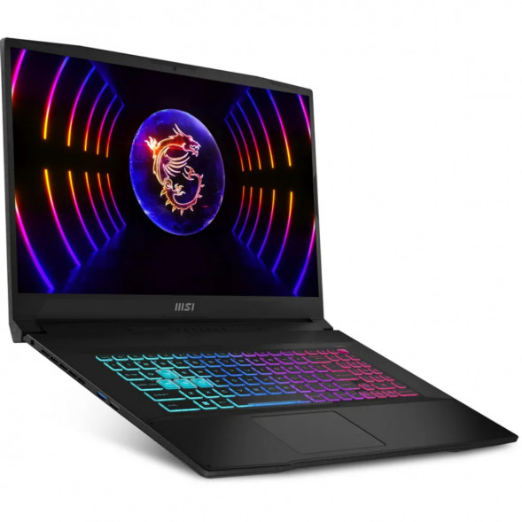 Ноутбук MSI Katana 17 B13VEK-1624XRUY (17.3&amp;quot;, IPS, Intel Core i5 13420H 2.1ГГц, 8 ядер, 16ГБ DDR5, 512ГБ SSD, NVIDIA GeForce RTX 4050 - 6 ГБ, без ОС), черный в Астрахани