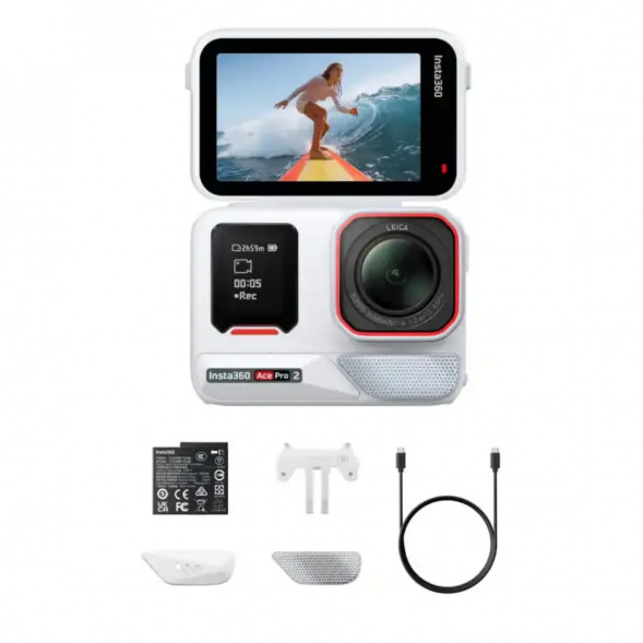 Экшн-камера Insta360 Ace Pro 2, Arctic White в Астрахани