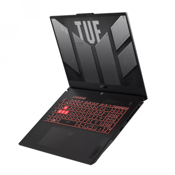 Ноутбук ASUS TUF Gaming A17 FA707NUG-HX156 (17.3&amp;quot;, IPS, 6 ядер, AMD Ryzen 7 7445HS 3.2 ГГц, 16 ГБ DDR5, SSD 512 ГБ, NVIDIA GeForce RTX 4050 - 6 ГБ, без ОС), черный в Астрахани