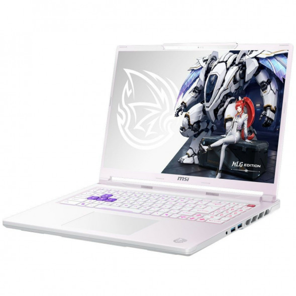 Ноутбук MSI Crosshair A16 HX MLG Edition E8WGXK-089XRUY (16&amp;quot;, IPS, AMD Ryzen 9 8940HX 2.4ГГц, 16 ядер, 16ГБ DDR5, 1ТБ SSD, NVIDIA GeForce RTX 5070 - 12 ГБ, без ОС), белый в Астрахани