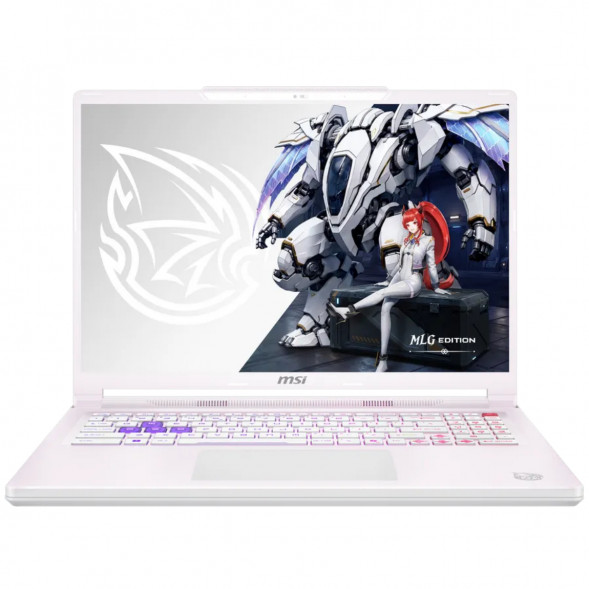 Ноутбук MSI Crosshair A16 HX MLG Edition E8WGXK-089XRUY (16&amp;quot;, IPS, AMD Ryzen 9 8940HX 2.4ГГц, 16 ядер, 16ГБ DDR5, 1ТБ SSD, NVIDIA GeForce RTX 5070 - 12 ГБ, без ОС), белый в Астрахани