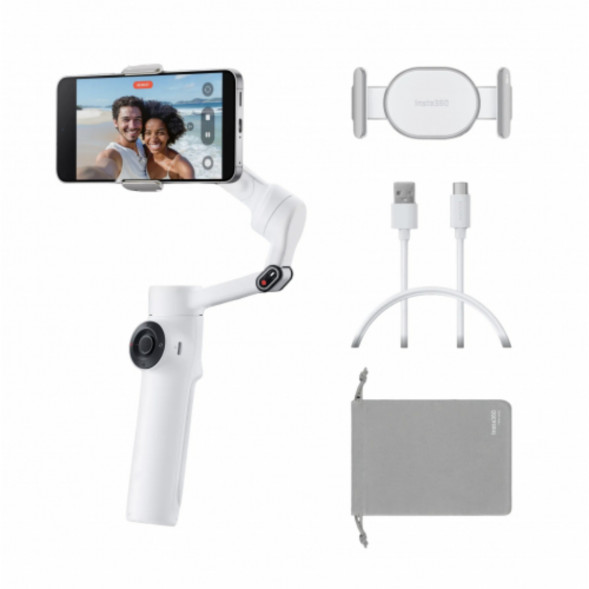 Cтабилизатор Insta360 Flow 2 Standard Bundle, Summit White в Астрахани
