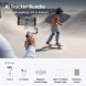 Стабилизатор Insta360 Flow 2 AI Tracker Bundle, Stone Gray в Астрахани