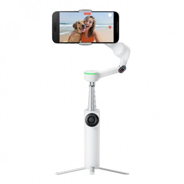 Стабилизатор Insta360 Flow 2 AI Tracker Bundle, Summit White в Астрахани