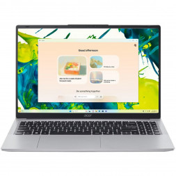 Ноутбук Acer Aspire Lite 15 AL15-54P-590V (15.6&amp;quot;, IPS, Intel Core Ultra 5, 8 ядер, 16 ГБ LPDDR5, 512 ГБ SSD, Intel Graphics), серебристый