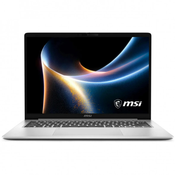 Ноутбук MSI Modern 14S AI+ G3MG-011XRU (14&amp;quot;, OLED, Intel Core Ultra 5 322 2.5ГГц, 6 ядер, 16ГБ DDR5, 512ГБ SSD, Intel Graphics, без ОС), серебристый в Астрахани