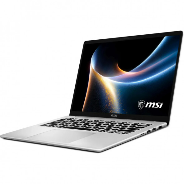 Ноутбук MSI Modern 14S AI+ G3MG-011XRU (14&amp;quot;, OLED, Intel Core Ultra 5 322 2.5ГГц, 6 ядер, 16ГБ DDR5, 512ГБ SSD, Intel Graphics, без ОС), серебристый в Астрахани