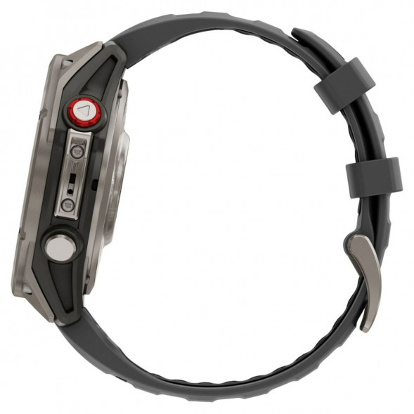 Умные часы Garmin Fenix 8 PRO, 47 мм, AMOLED, Sapphire, Titanium with Graphite/Black Silicone Band 010-03198-10 в Астрахани