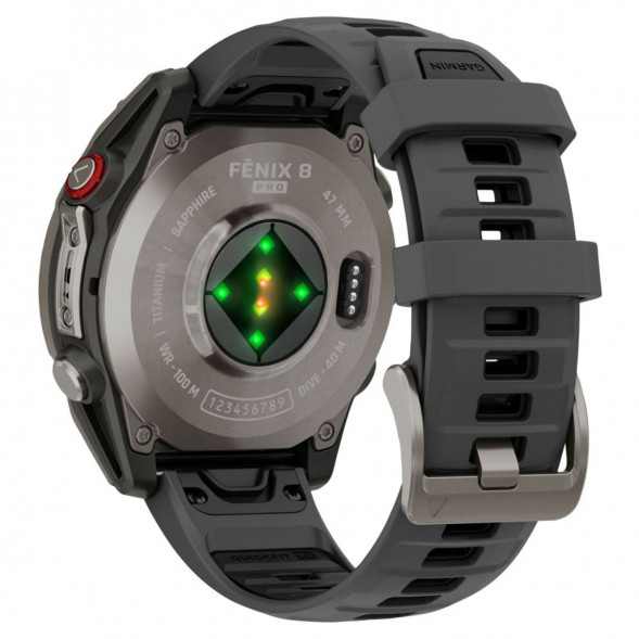 Умные часы Garmin Fenix 8 PRO, 47 мм, AMOLED, Sapphire, Titanium with Graphite/Black Silicone Band 010-03198-10 в Астрахани