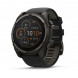 Умные часы Garmin Fenix 8, 51 мм, Solar, Sapphire Carbon Gray DLC Titanium with Black/Pebble Gray Silicone 010-02907-10 в Астрахани