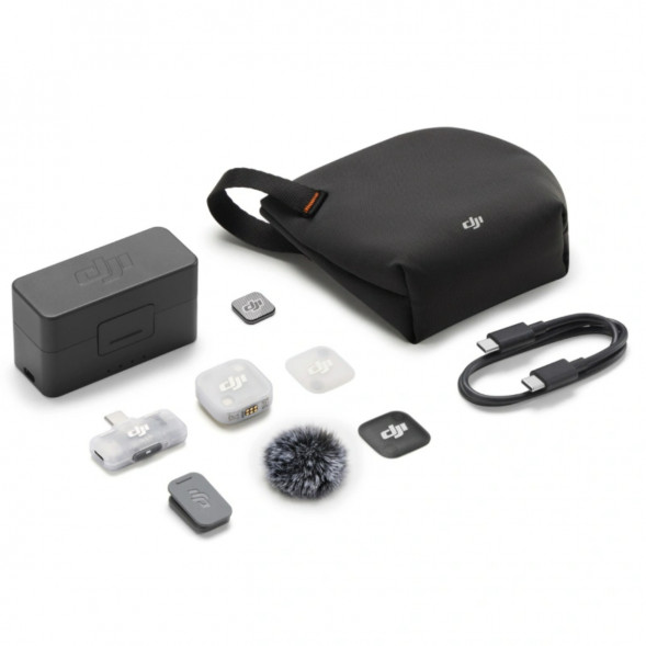 Беспроводные микрофоны DJI Mic Mini 2 (1 TX + 1 Mobile RX + Charging Case) в Астрахани
