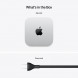 Компьютер Apple Mac mini M4 2024 (MU9D3) (10 Core GPU, 16ГБ, 256ГБ SSD, Apple, macOS), серебристый в Астрахани