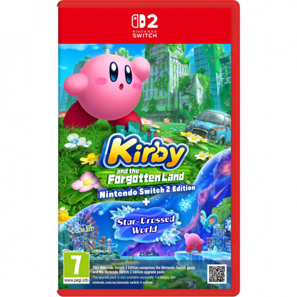 Игра Kirby and the Forgotten Land + Star-Crossed World [Nintendo Switch 2, английская версия] в Астрахани