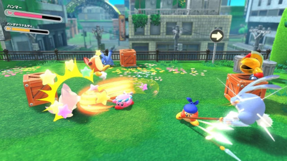Игра Kirby and the Forgotten Land + Star-Crossed World [Nintendo Switch 2, английская версия] в Астрахани