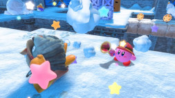 Игра Kirby and the Forgotten Land + Star-Crossed World [Nintendo Switch 2, английская версия]