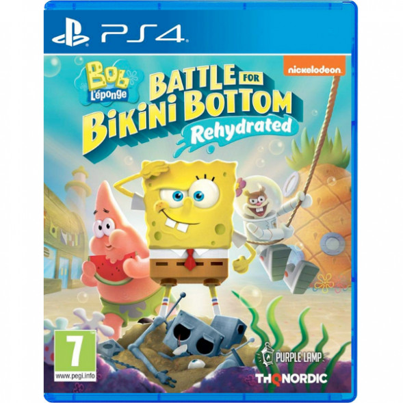 Игра SpongeBob SquarePants: Battle For Bikini Bottom - Rehydrated [PS4, русские субтитры] в Астрахани