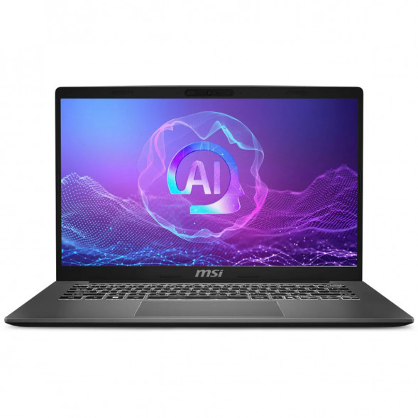 Ноутбук MSI Modern A14 AI+ F3HMG-041XRU (14&amp;quot;, IPS, AMD Ryzen AI 5 330 2ГГц, 4 ядра, 16ГБ DDR5, 512ГБ SSD, AMD Radeon 820M, без ОС), серый в Астрахани
