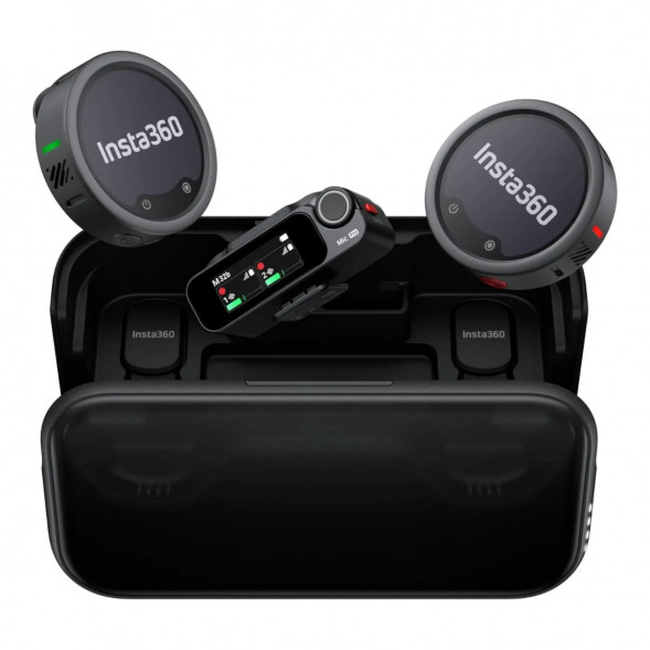 Беспроводной микрофон Insta360 Mic Pro (2TX + 1RX) в Астрахани